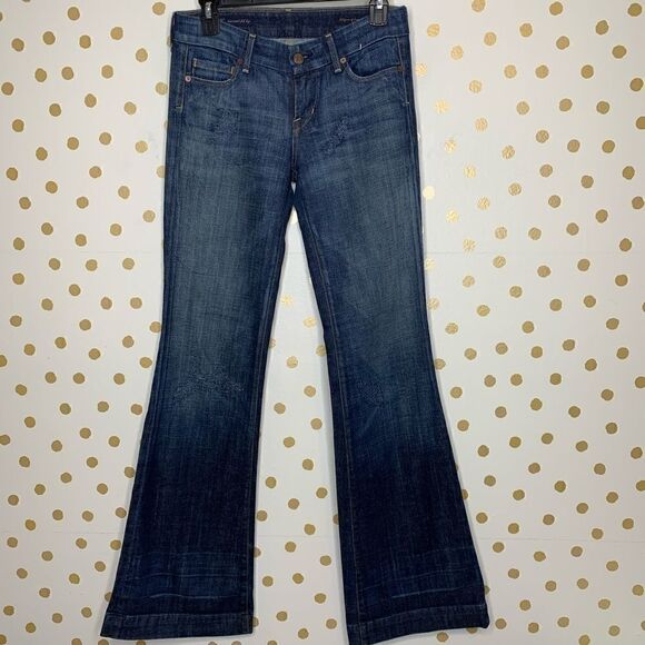 CITIZENS of Humanity Dunaway Flare Jeans Blue 26 - Picture 2 of 12